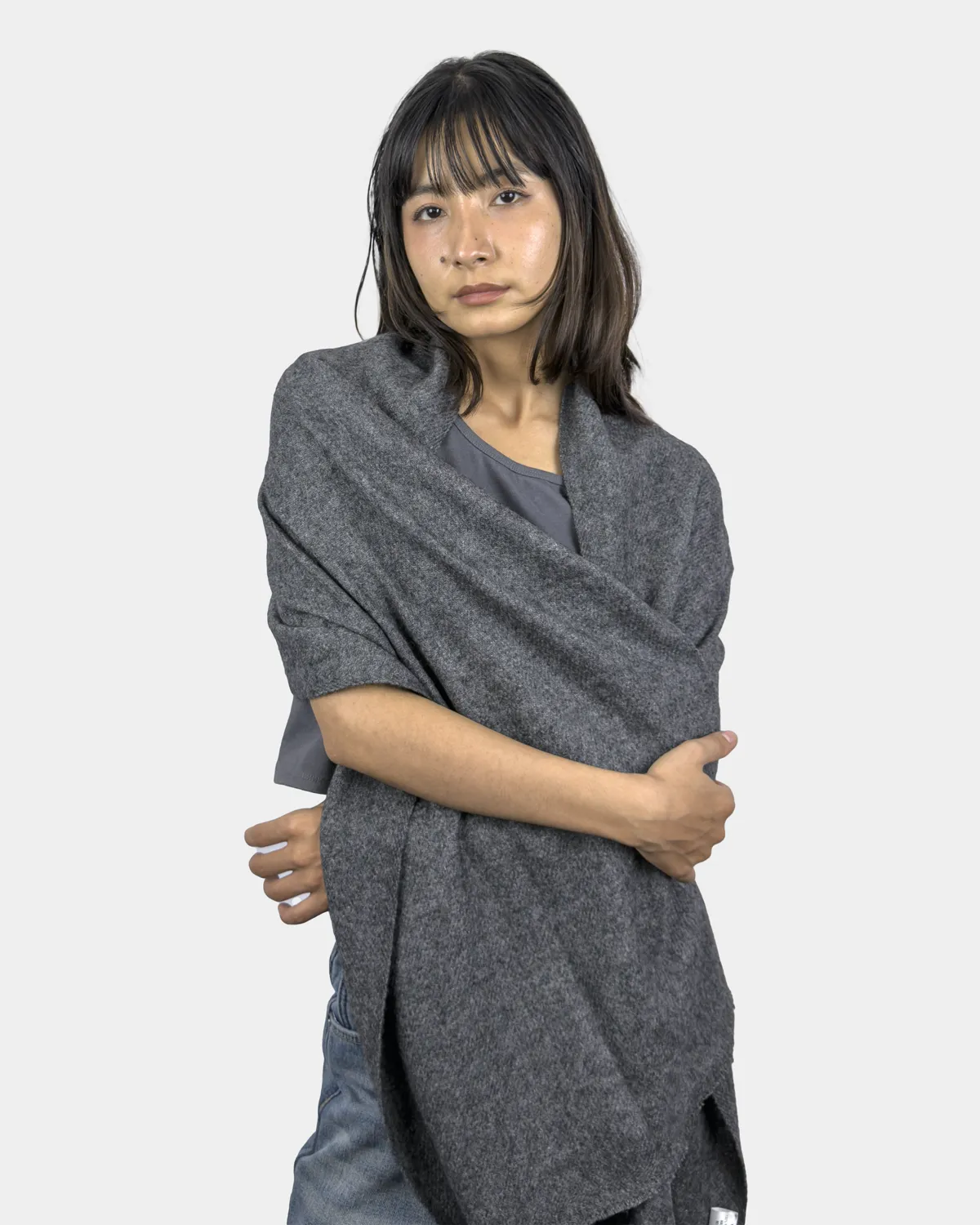 Black Obsidian Yak Scarf - Image 5