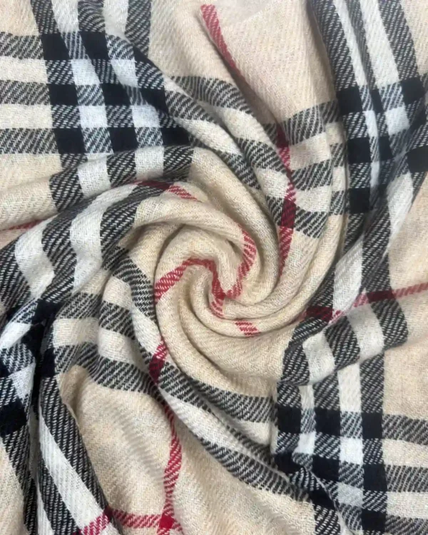 Himalayan Heritage Check Shawl