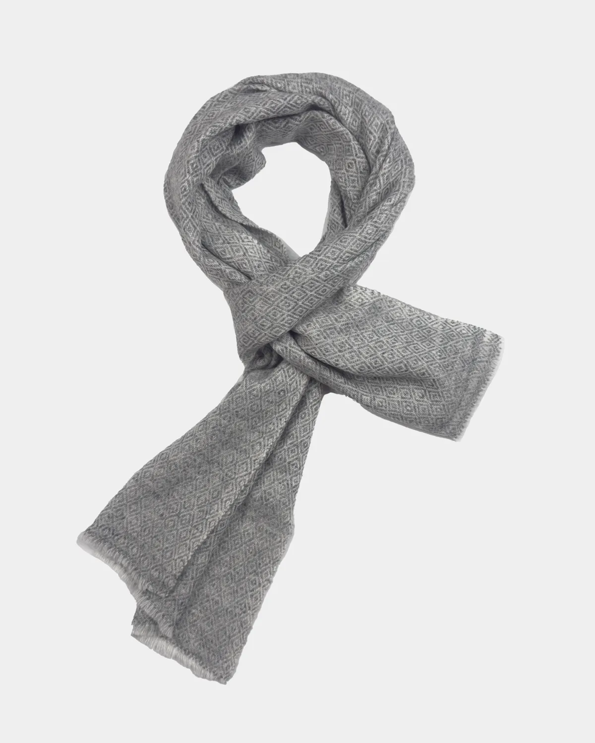 Gentle Gray Scarf - Image 2